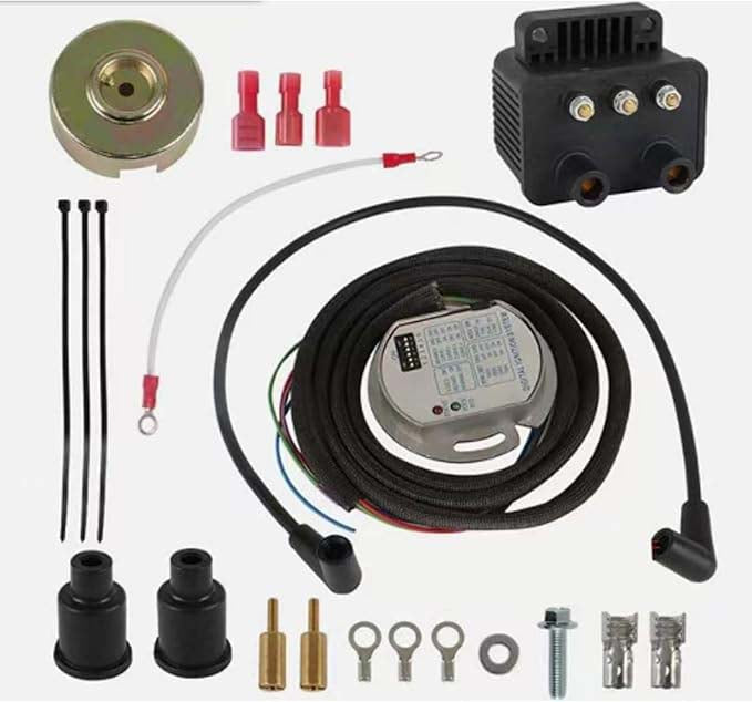 53-660 Fit Harley davidson Ignition Coil kit Single Fire module sportste 70-99